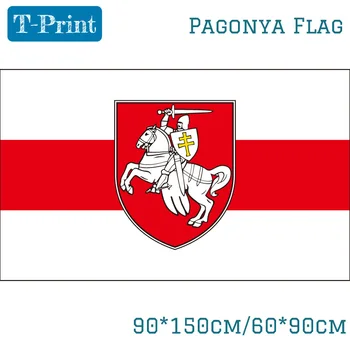 Bielorusko White Knight Pagonya Vlajka 150x90cm 60x90cm Banner