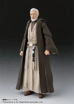 BANDAI Pôvodné S. H. Figuarts Star Wars: Epizóda IV - Nová Nádej, Obi-Wan Kenobi Jedi Knight Anime Action & Hračka údaje Model Hračky