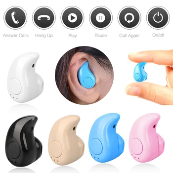 Mini Prenosných Bezdrôtových In-Ear Slúchadlá Handsfree Slúchadlá Bluetooth-kompatibilné Stereo Auriculares Slúchadlá Basy Headset