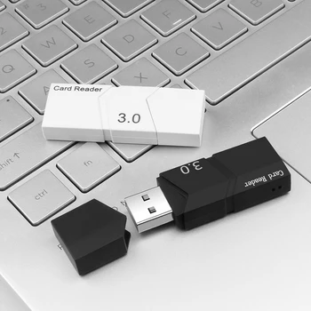 Mini USB Adaptér USB Čítačku Pre TF (Micro SD Adaptér Converter Smart vysokorýchlostné USB 3.0 Čítačka Pamäťových Kariet Auta