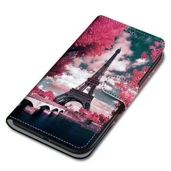 Krásne Zviera Prípade Huawei Honor 9X Stojan, Kryt Na Huawei Honor V9 Hrať 6C Pro Y9 Prime 2019 P Smart Z Mate 20 Lite Peňaženky
