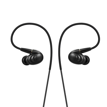FiiO F9 HiFi Audio In-ear Dynamické Hybridné Hudobné Slúchadlá MMCX Odnímateľný 2,5 mm Vyvážené Kábel s Mikrofónom