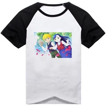 Anime Ascendance z Knihomoľa Tričko Myne Ferdinand Úlohu Tlače Voľné tričko Unisex Móda Letné Tee