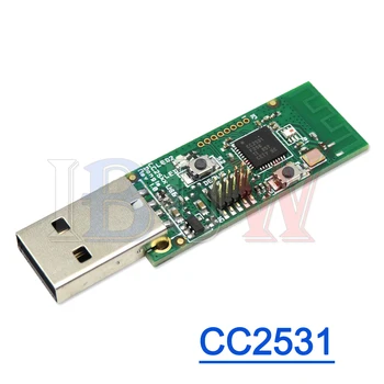 Nové Bezdrôtové Zigbee Sniffer Rada Paketové Protocol Analyzer Rozhranie USB Dongle Zachytiť Modul s Shell Antény CC2531 CC2540