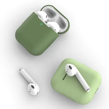 Univerzálny Pre Apple Airpods Mäkký Silikónový Kryt Pre Apple Airpods 1/2 Plnenie Box Vrece Chráni Bezdrôtovej Komunikácie Bluetooth Headset Kryt