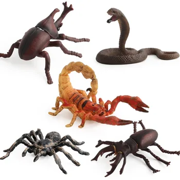 Simulácia Zvierat, Hmyzu Scorpion Mantis Spider Model Akčné Figúrky Domáce Dekorácie Figúrka Vzdelávania Deti Hračky