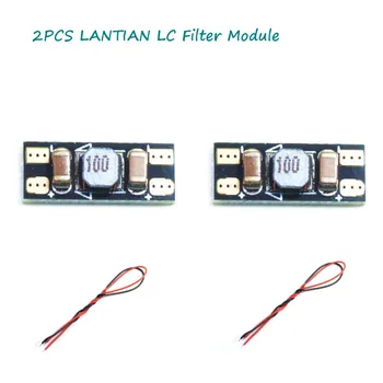 2 KS LANTIAN 1.5 DC Power Video Signál, LC Filter Module 1S-6S pre RC FPV Video Vysielač VTX FPV Racing Bezpilotné Lietadlá