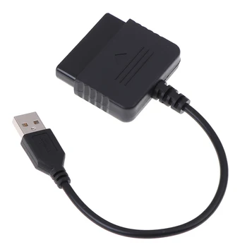 PS2 Ovládač Pre PS3 Konzoly Prevodníka USB Adaptér Kábel PC Controller Konvertor