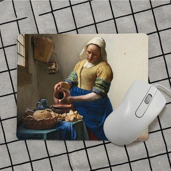 Vysoká Kvalita Vermeer Umenie DIY Design Pattern Hra mousepad najpredávanejších Veľkoobchod Gaming mouse Pad