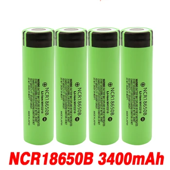 NAJNOVŠIA originálna 18650 Batérie NCR18650B 3,7 V 3400 mah 18650 Lítiové Dobíjacie Batérie Pre Baterku batérie
