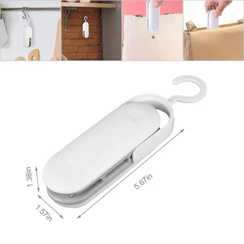 Kuchyňa Package Tesnenie Stroje Vysávače Resealer Domáce Prenosné Tesnenie Klip Mini Teplo Tmel na Občerstvenie Plastové Tašky