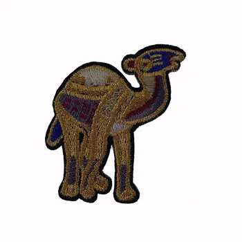 5 ks Cartoon Zvierat Výšivky Camel Žehlička Na Škvrny Na Oblečení Nášivka Šitie DIY Odznaky Dekoratívne Doplnky