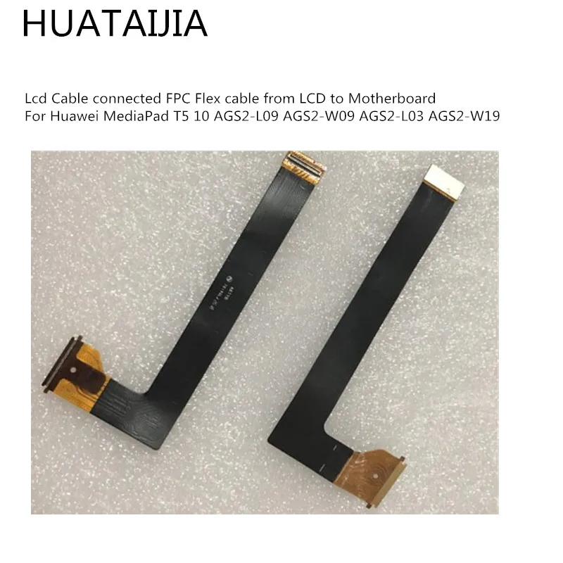 Huawei MediaPad T5 10 AGS2-L09 AGS2-W09 AGS2-L03 AGS2-W19 Lcd Kábel pripojený FPC Flex kábel pripojte od LCD na základnej Doske 0