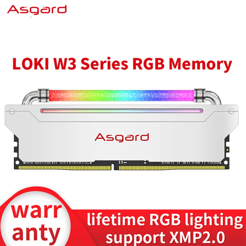 Asgard 2.0 W3 RGB ddr4 RAM 4000mhz 32 GB, 16 GB RGB dual channel DIMM Ploche Pamäť 16gb 32gb ram 1