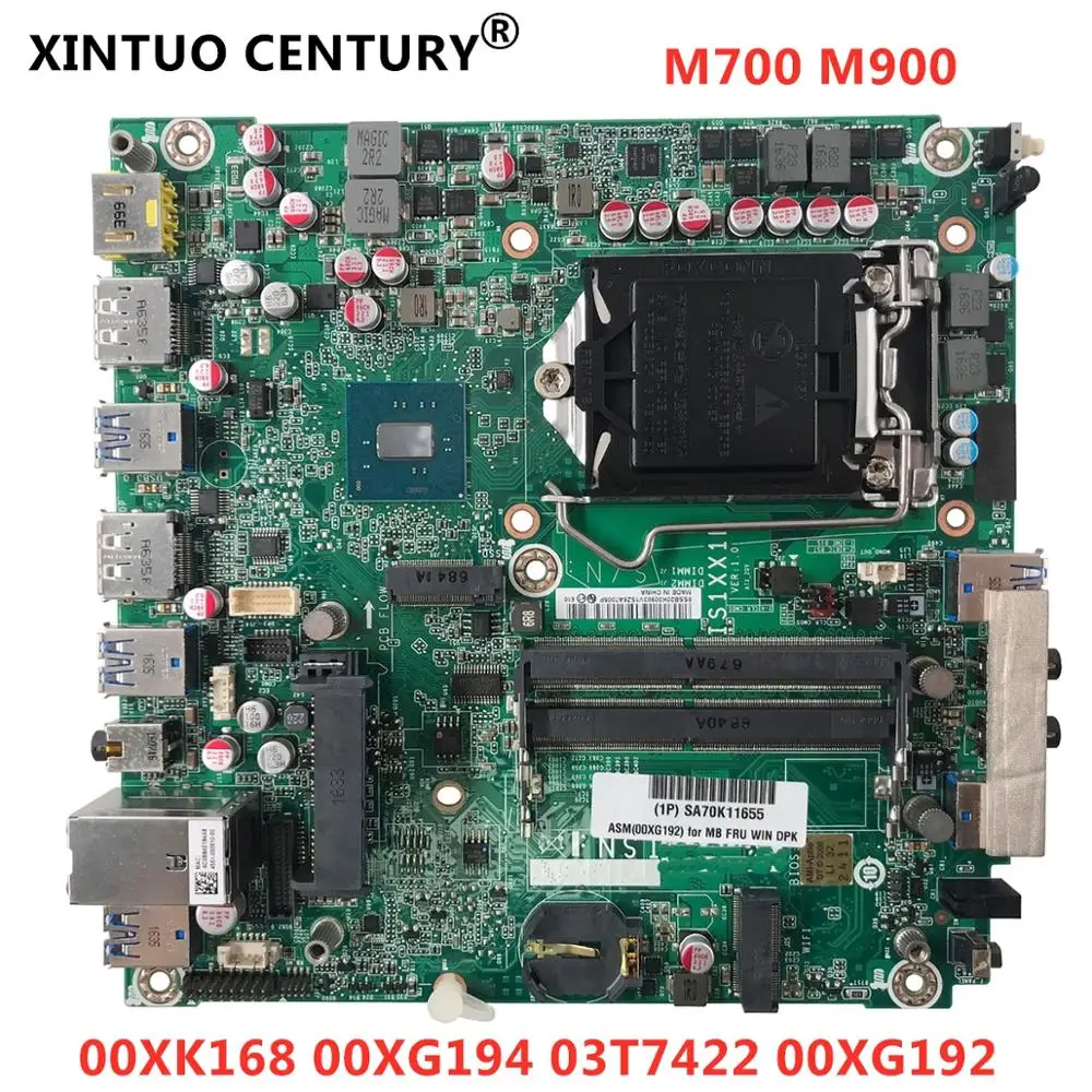 00XG194 Pre Lenovo ThinkCentre M900 M700 Doske 00XG192 00XK168 03T7422 Q170 IS1XX1H Doske testované plne práce 2