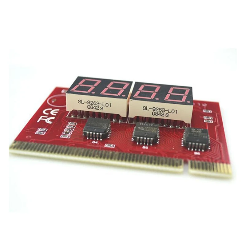 Počítač PCI POST Karty Dosiek LED 4-Miestne Diagnostické Tester Karty PC Analyzer pre Test PC Desktop 2