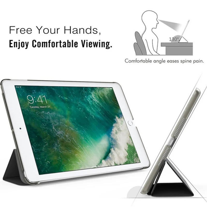 Tablet Case For iPad Pro 11 2018 2020 2021 Prípade, Ultra Slim Auto Wake Spánku Smart PU Kožené Tri-fold Kryt pre iPad 11 palcový Prípade 2