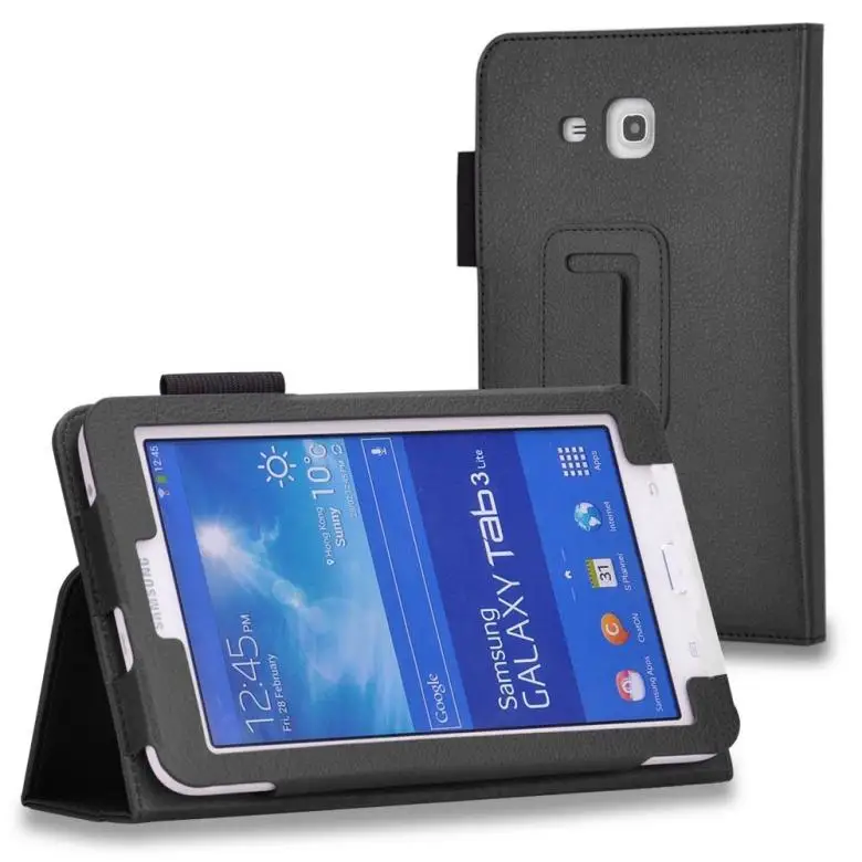 Tablet Flip puzdro Pre Samsung Galaxy Tab 3 7.0 Lite T110 T111 T113 T116 PU kožené ochranné Stojan, kryt pre samsung TAB E 7.0 2