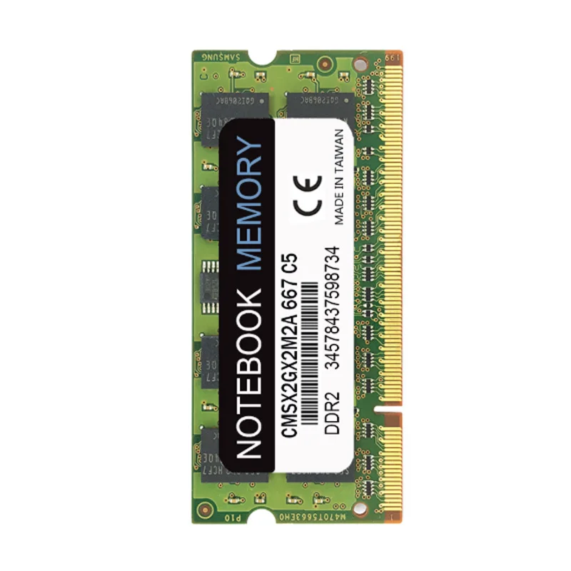 2GB DDR2 667MHz PC2-5300 DDR2 667 (240 PIN), Notebooku SODIMM Pamäte,Notebook, Prenosné Pamäťové Moduly,Podpora Dual Channel 4G 3