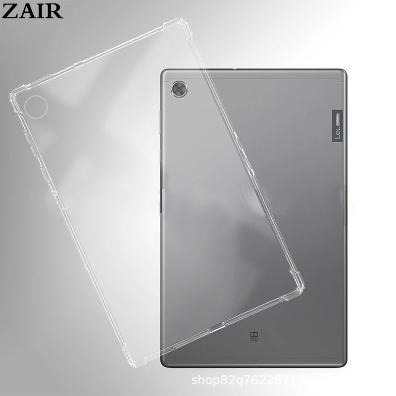 Transparentné prípad Tabletu Na Kartu Lenovo M10 FHD Plus X606F X606X 2020 10.3 palcový Drop Odolný Kryt slim Späť prípade TB-X606F Capa 4